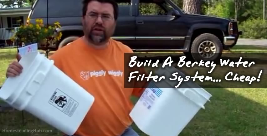 DIY How To Build A Berkey Water Filter System... Cheap! The