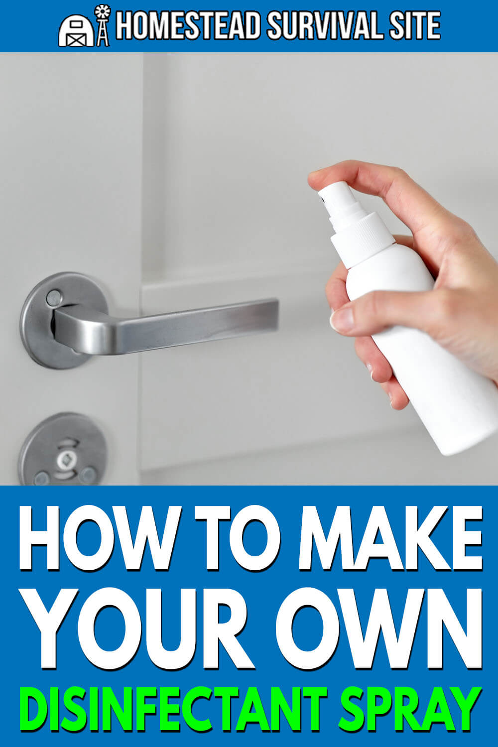 How To Make Your Own Disinfectant Spray