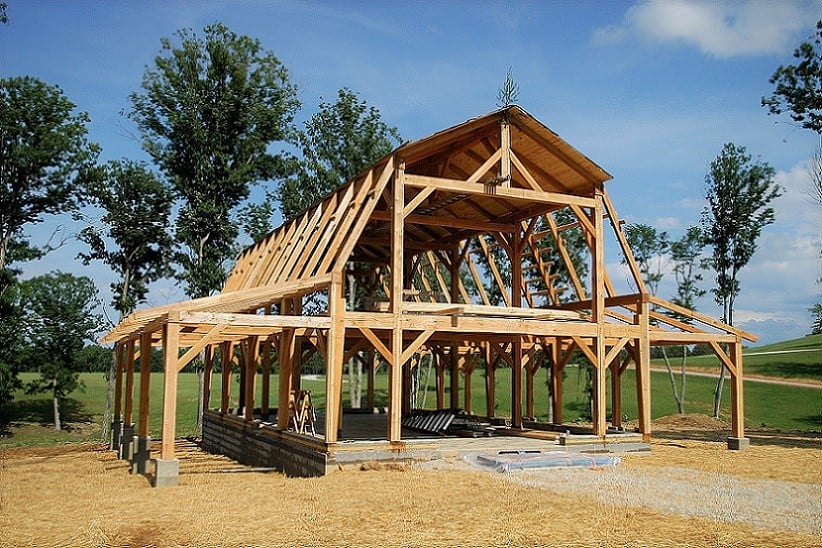 Pole Barns Vs Timber Frame Barns How Do They Compare?