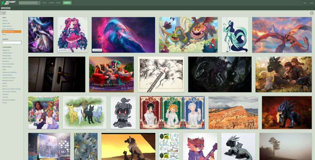 Alternatives To DeviantArt 31 Sites Like DeviantArt