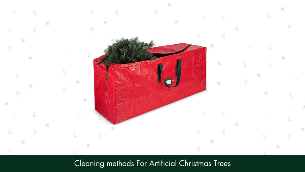 How To Clean An Artificial Christmas Tree At Home?