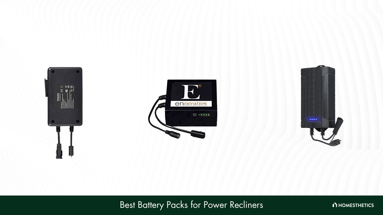 Best Battery Packs For Power Recliners [Reviews+Buyer's Guide]