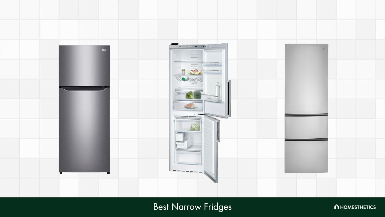 9 Best Narrow Fridge Best Fridges To Fit In Small Spaces