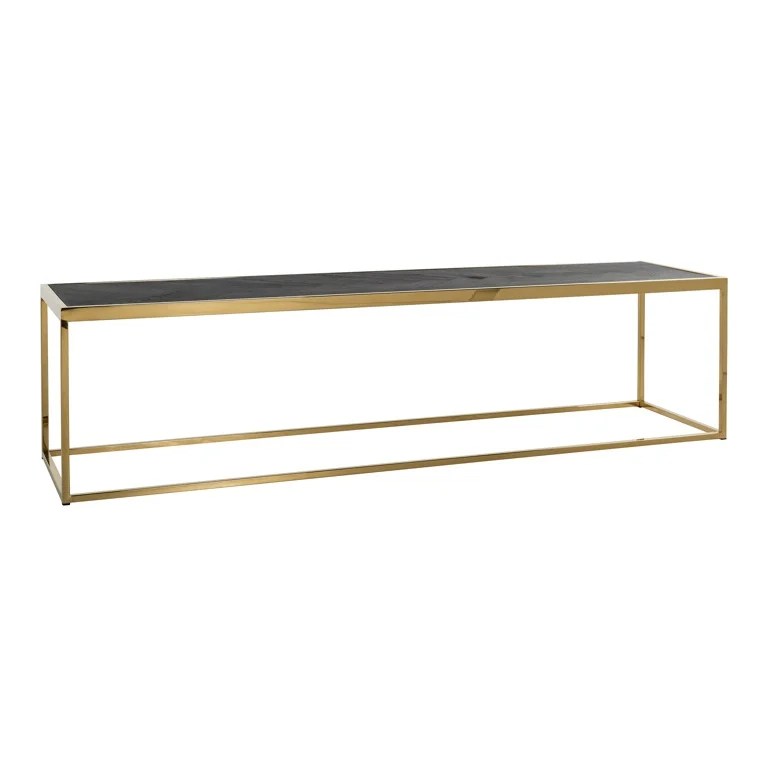 Blackbone Gold Rectangular Coffee Table Home & Style