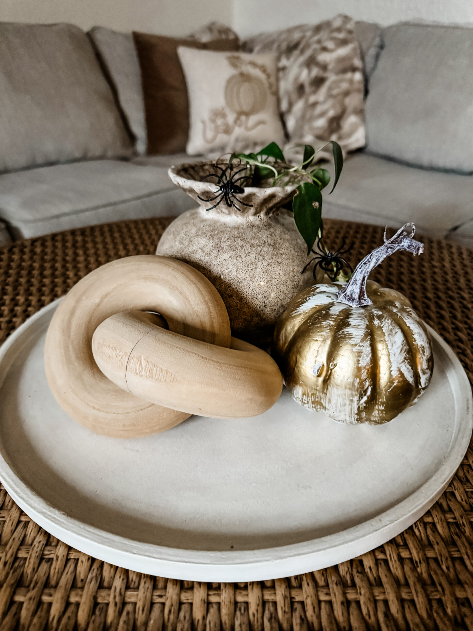 6 Minimalist Halloween Decor Ideas For A Cozy Neutral Home