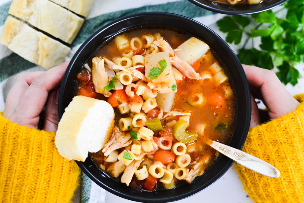 Carrabba's Chicken Soup Home Sweet Table Healthy, fresh, and simple