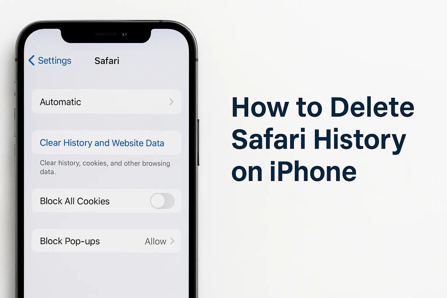 How To Delete Safari History On Iphone 7 Simple Fixes