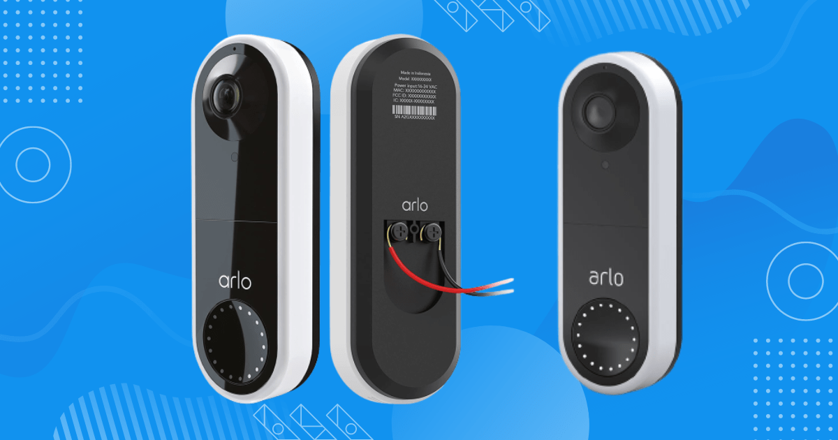 Arlo Essential Wired Video Doorbell Smart Home Automation