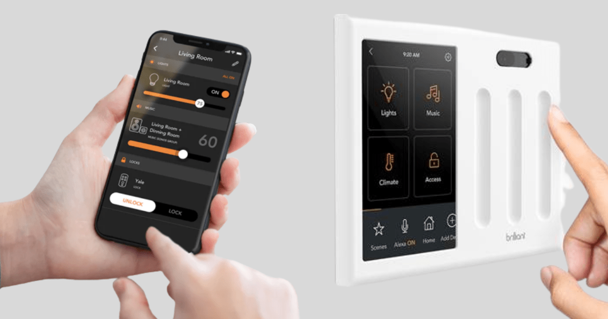 Brilliant Smart Home Control 2Switch Best smart switch