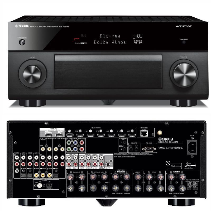 Yamaha Aventage RX-A2070 A/V Receiver Review | Home Theater 365