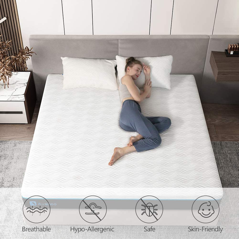 Avenco Premium 12inch Memory Foam Queen Mattress In A Box 2020 Review