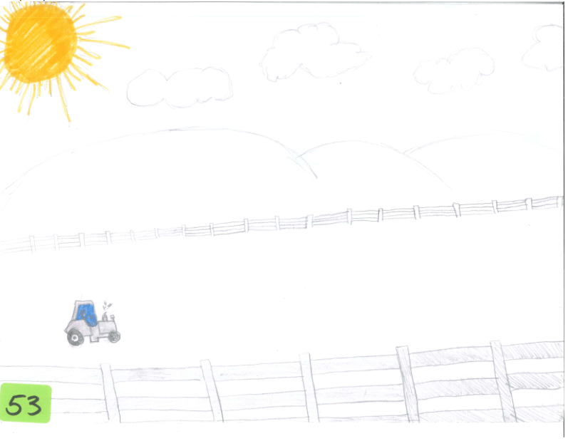 Girard Public Library AG Day art contest winners Hometown Girard