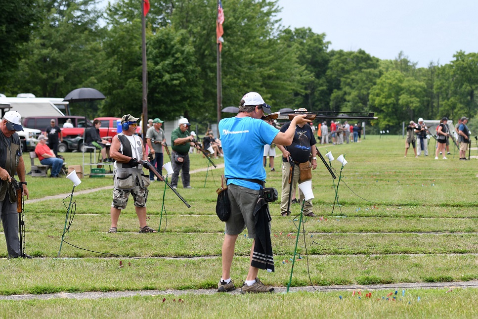 The handicap event is underway, during the Ontario Provincial trap