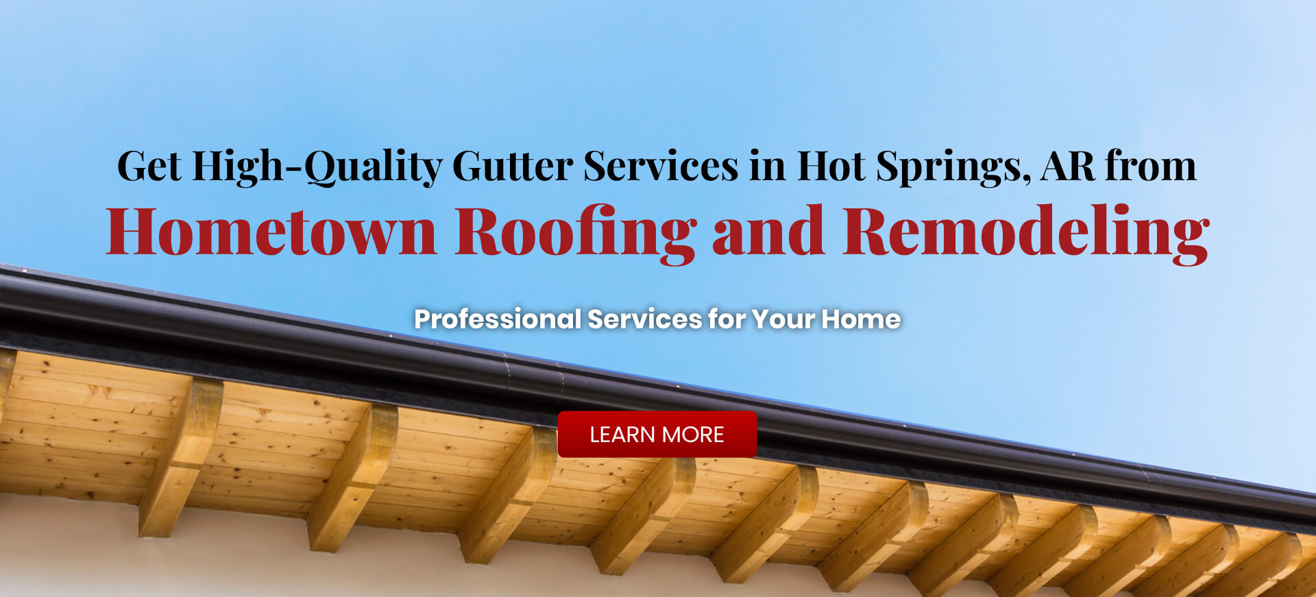Gutters Hometown Roofing & Remodeling