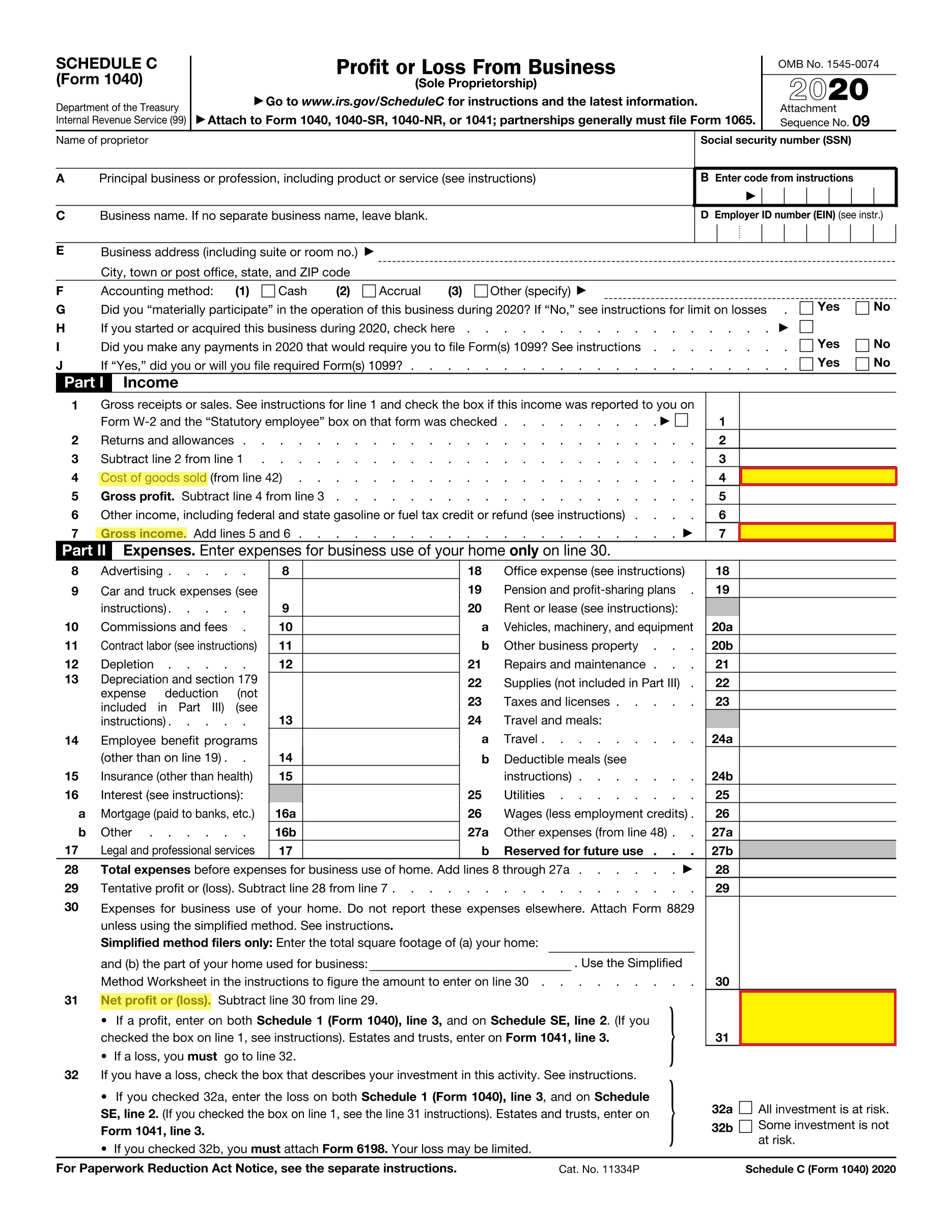 PPP Eligibility Calculator for Self Employed/1099