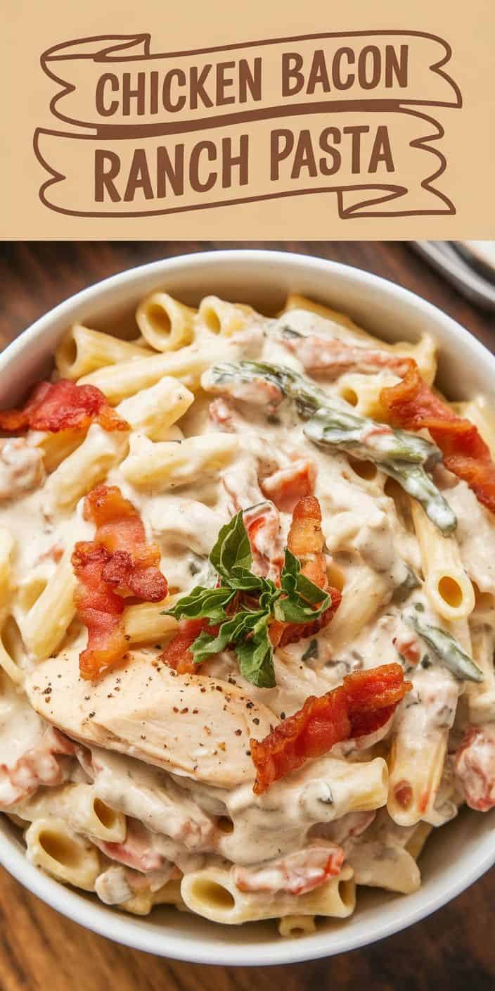 Chicken Bacon Ranch Pasta Recipe