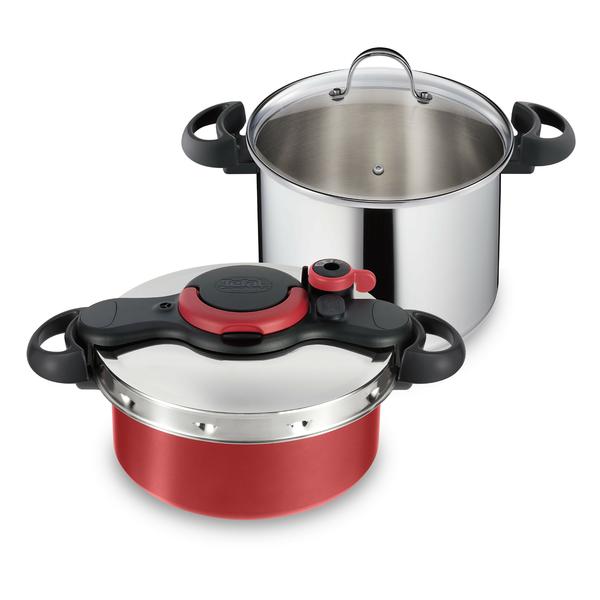 Tefal Pressure Cooker Clipso Minut Set 4 Pieces Homeways Ltd