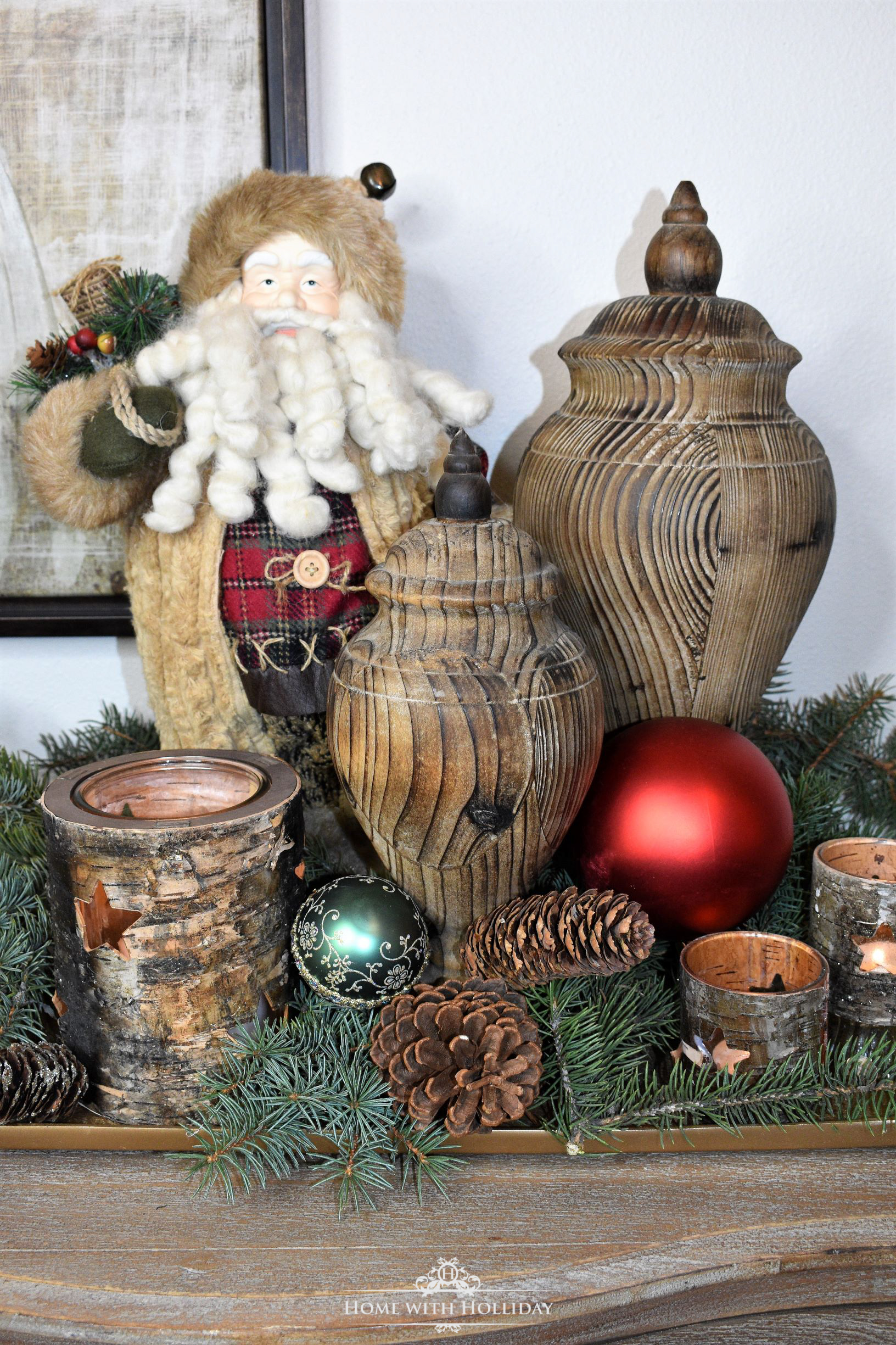 Decorating a Tray for Christmas 6 Ways! Home with Holliday