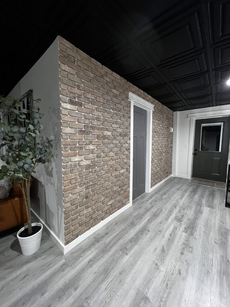 Beautiful Thin Brick Wall DIY Friendly! Home With Krissy