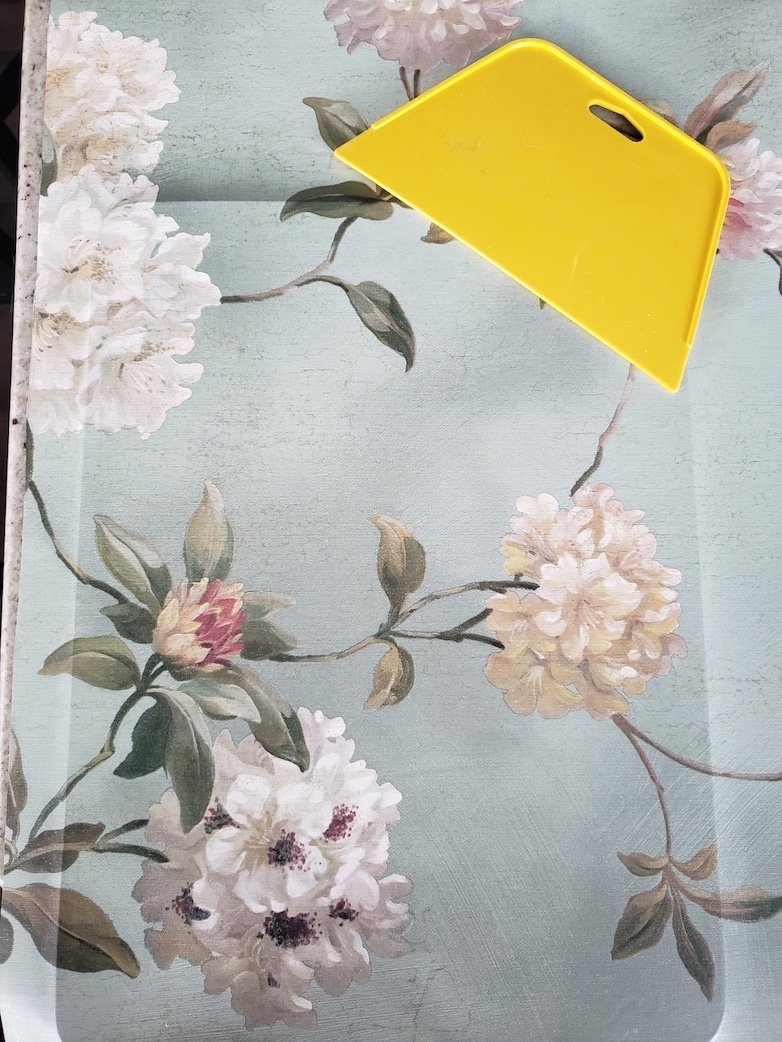 Wondering What To Do With Leftover Wallpaper? I Have The Best Idea For You!