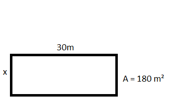 Find the unknown side of the rectangle. | Homework.Study.com