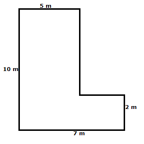 Find The Perimeter And The Area Of The Figure Pictured Below. | Homework.study.com