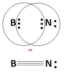 What is the Lewis dot structure for BN? | Homework.Study.com