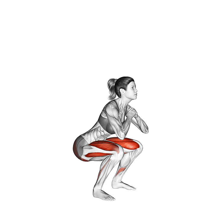 Air Squat How To Do Properly & Muscles Worked