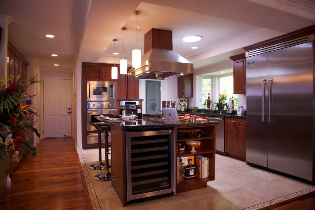 Elegant Kitchen and Bath Remodel Homeworks Construction, Inc.