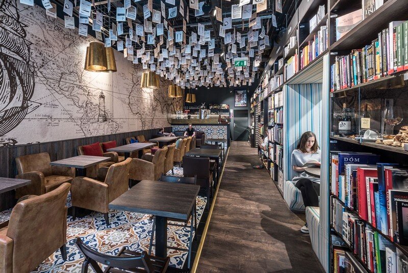 Bookstore And Cafe Best Place For Meet And Read In Bratislava