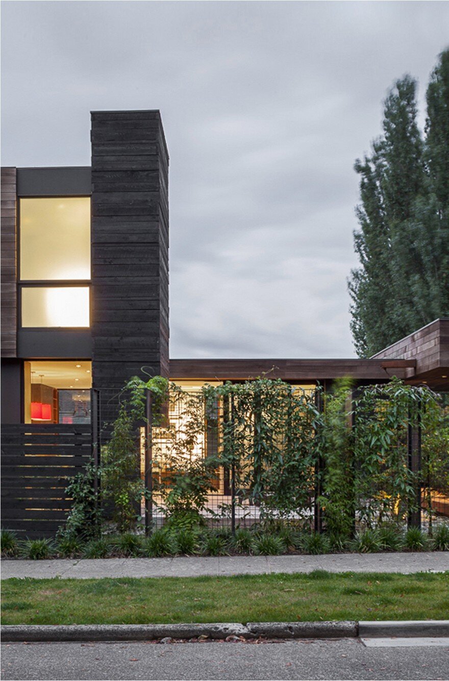 Helen House is a Simple Modern Structure Integrated with a