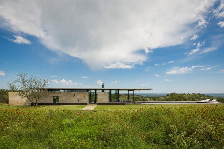 Texas Modern Ranch with Sophisticated Finishes and a