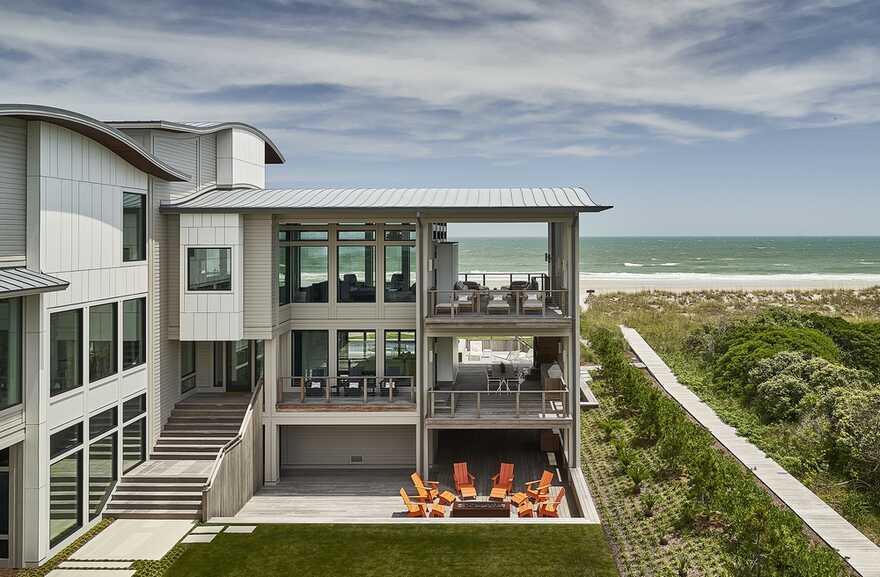 Figure Eight Island Beach House / Kersting Architecture Architecture