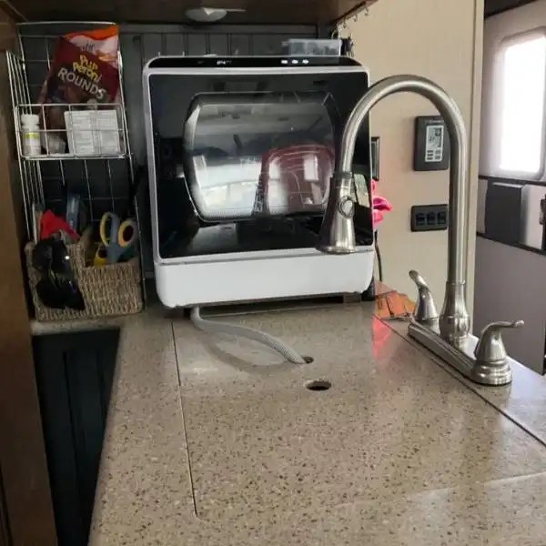 AIRMSEN Portable Countertop Dishwasher Review (Tasted)