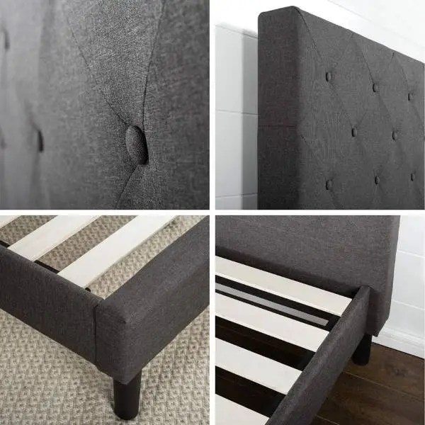 ZINUS Shalini Queen Bed Upholstered Review (Tested)