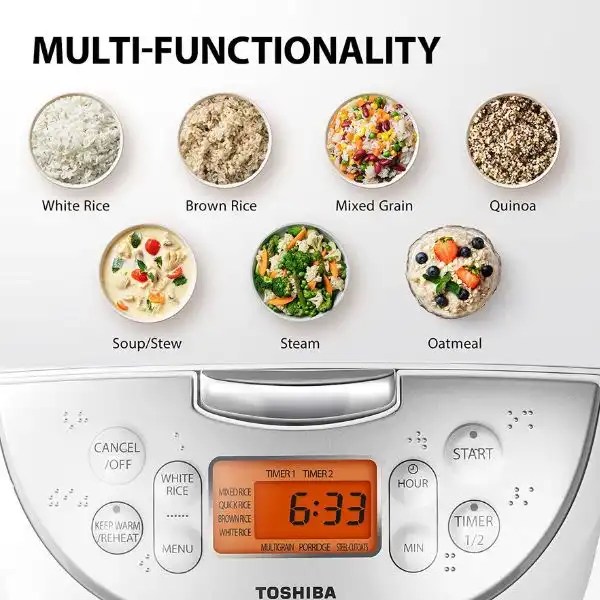 Toshiba 6 Cup Rice Cooker (Tested & Reviewed)