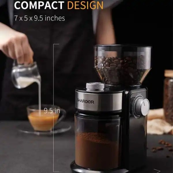 SHARDOR Electric Burr Coffee Grinder (Tested & Reviewed)