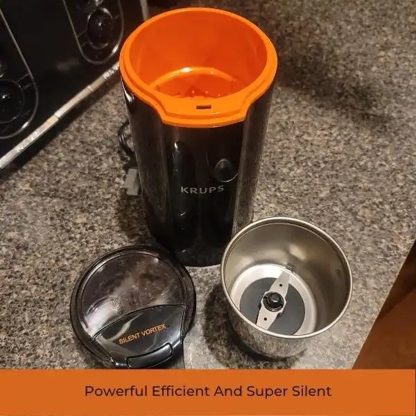 KRUPS Silent Vortex Electric Coffee Grinder (Tested & Reviewed)