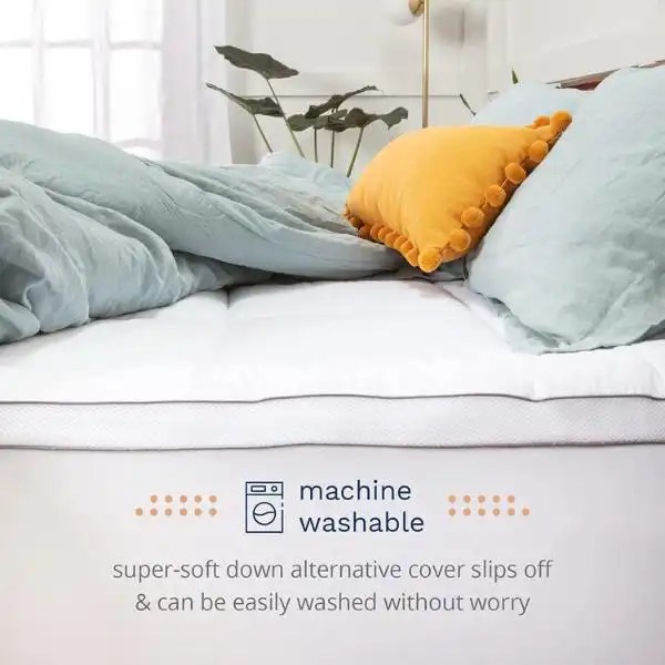 ViscoSoft 4 Inch Mattress Topper For Dorm Bed (Tested & Reviewed)