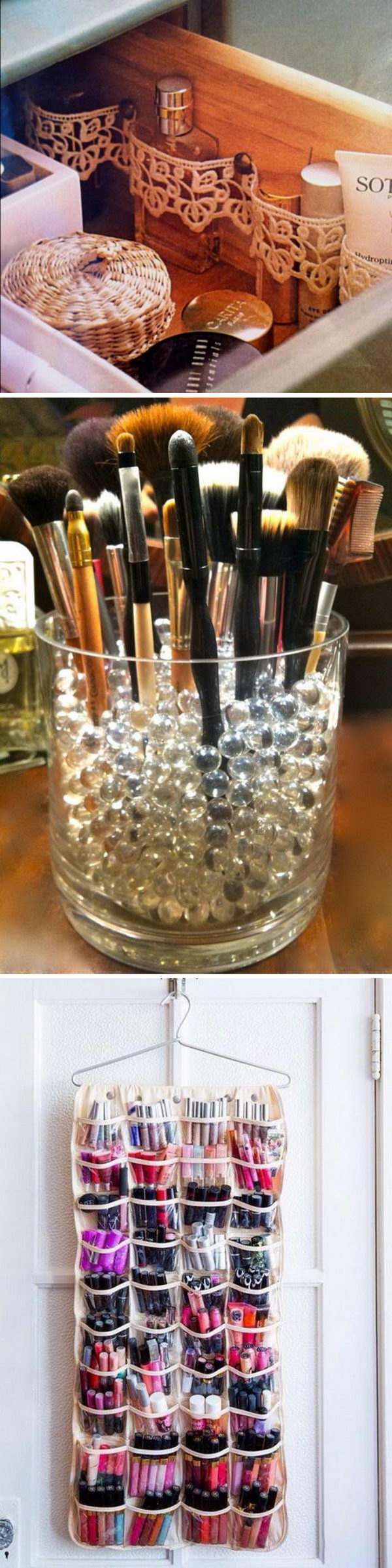 40 Awesome Makeup Storage Designs and DIY Ideas For Girls 2018