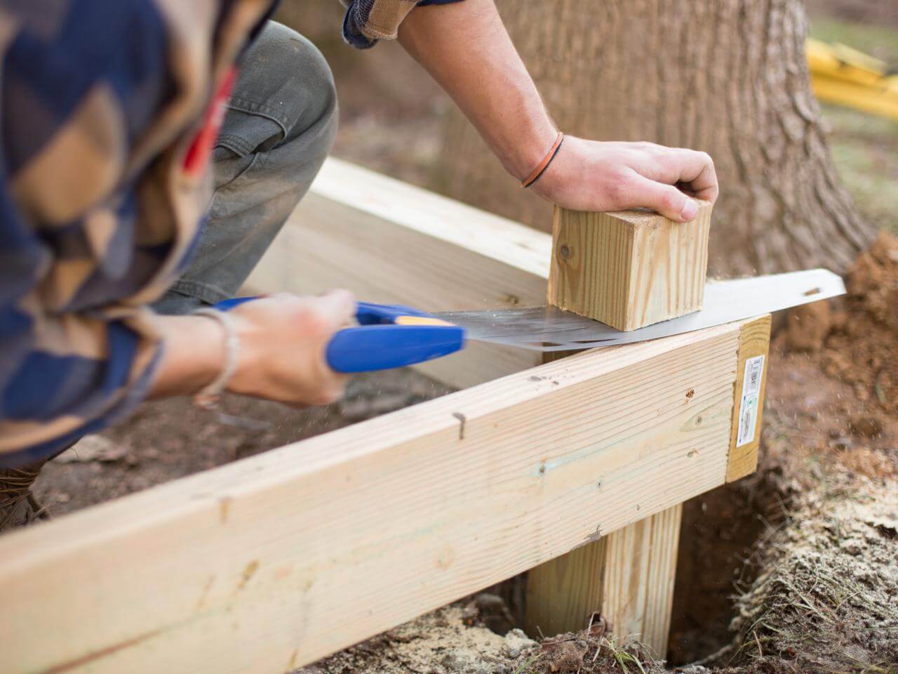 How to Build a DIY Bench Around a Tree homeyou