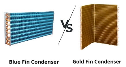 Blue Fin Condenser Vs Gold Fin Condenser: Which one to Choose?