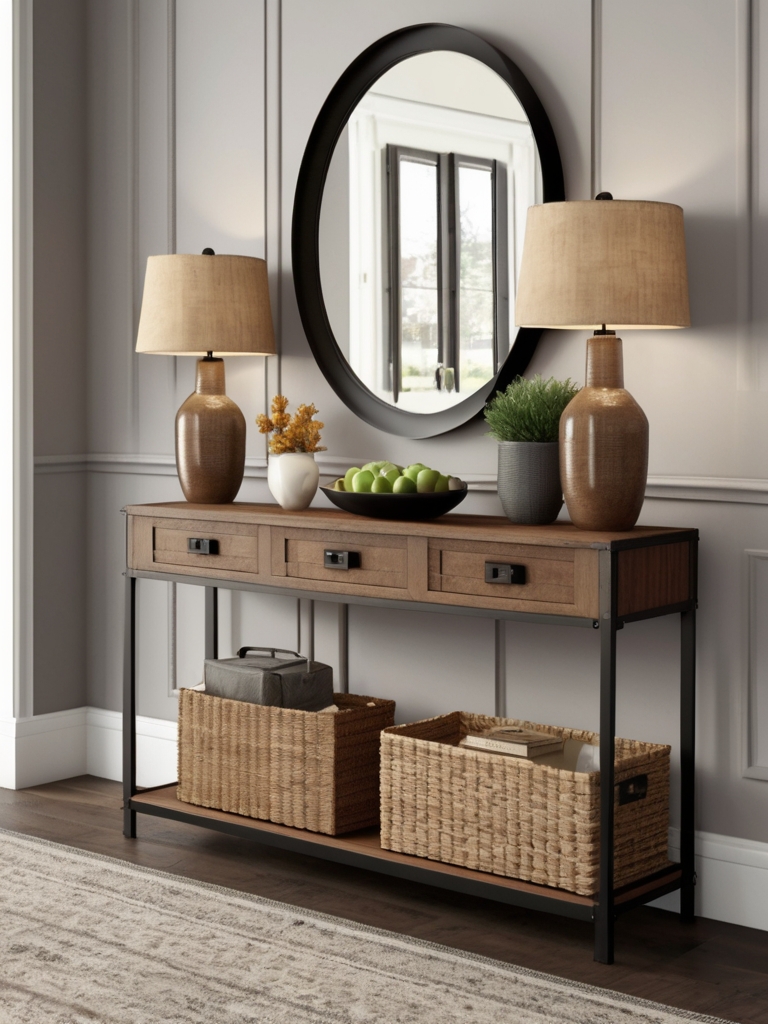 Entryway Console Table Decor Ideas Elevate Your Home's First