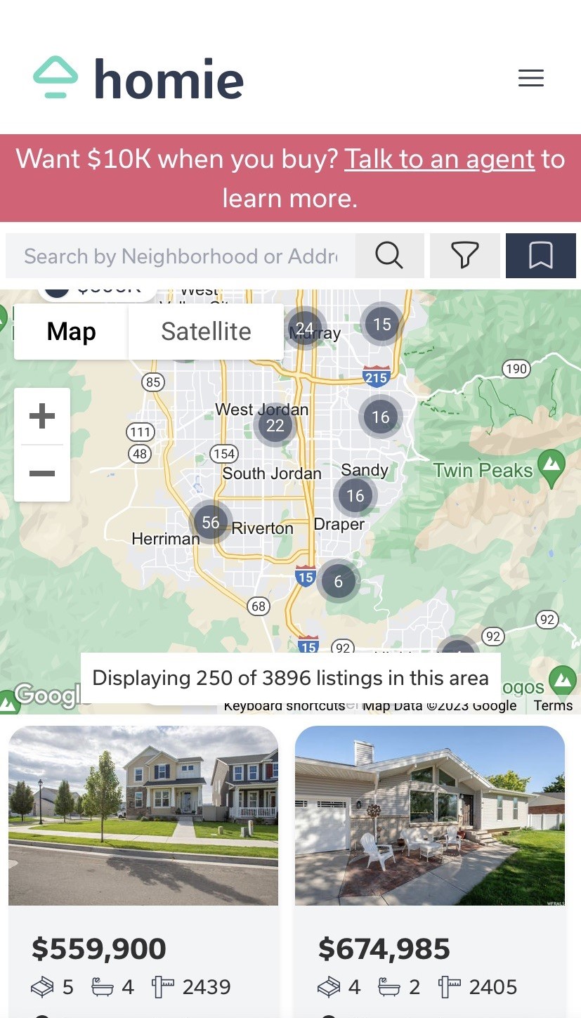 Homes for Sale & Real Estate Listings Homie