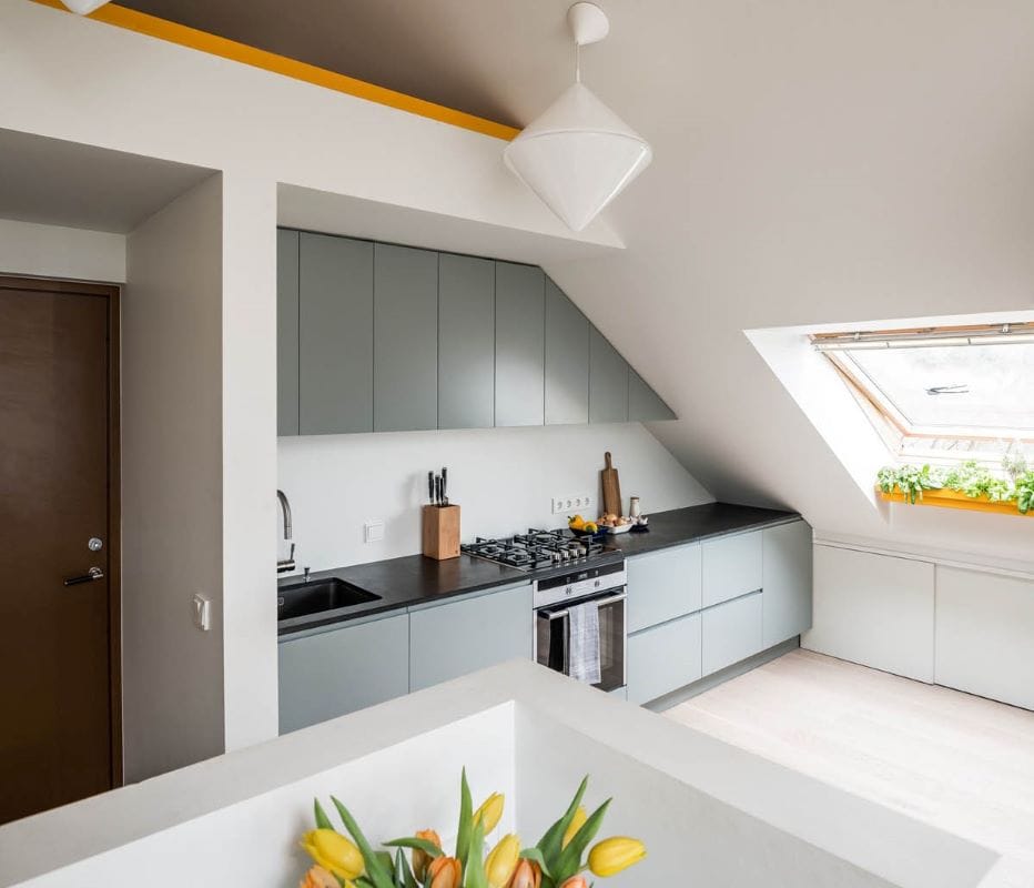 Slanted Ceiling Kitchen Ideas Shelly Lighting