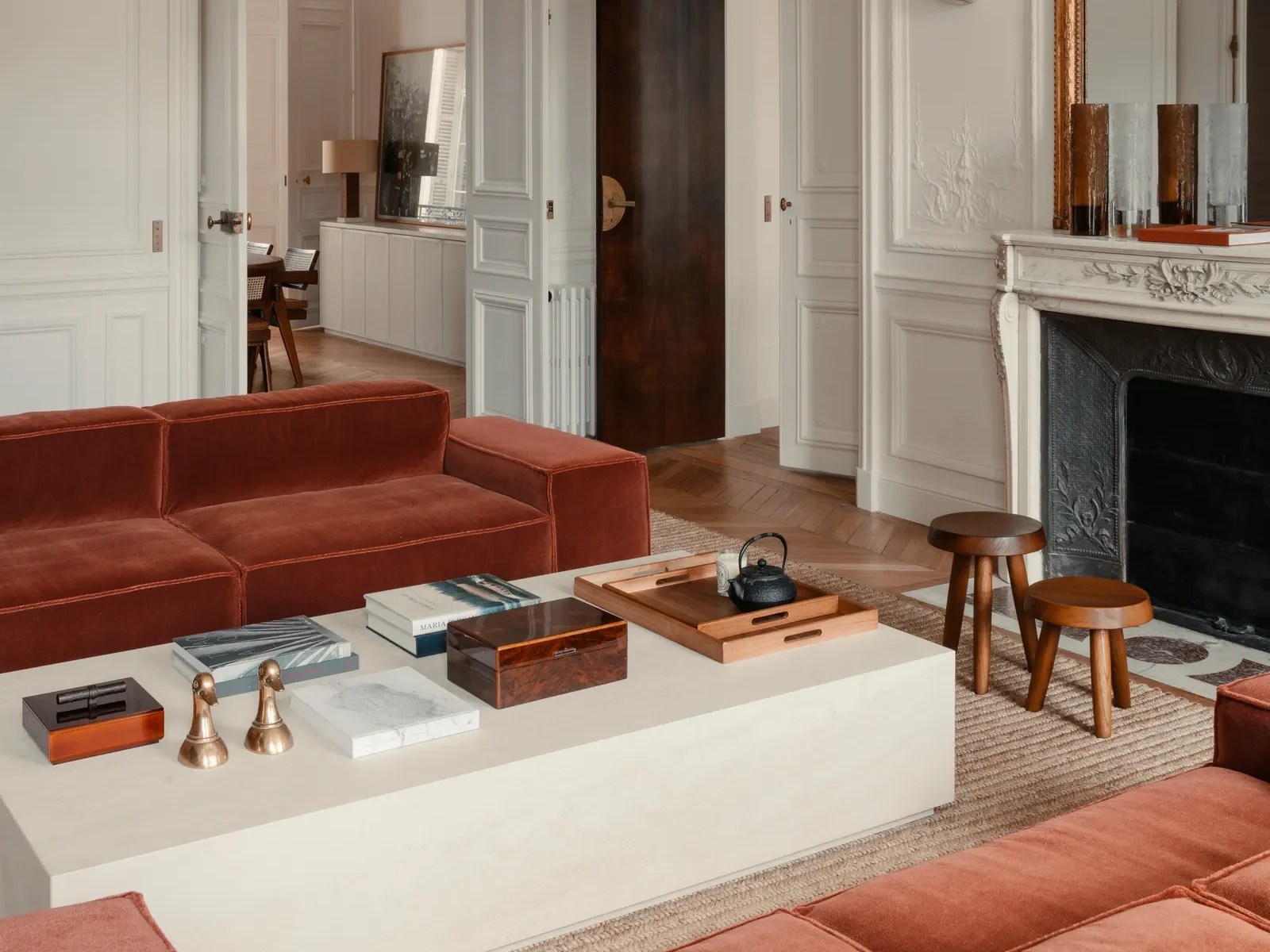 Art Deco Style In A Haussmann Architecture A Parisians' Dream Apartment