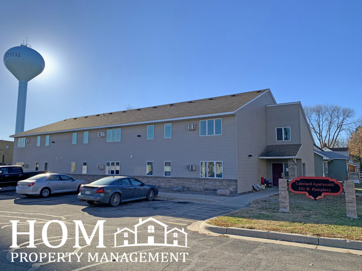 1 Bedroom 202 W. Humphrey St 14, Lake Crystal Available March 2025