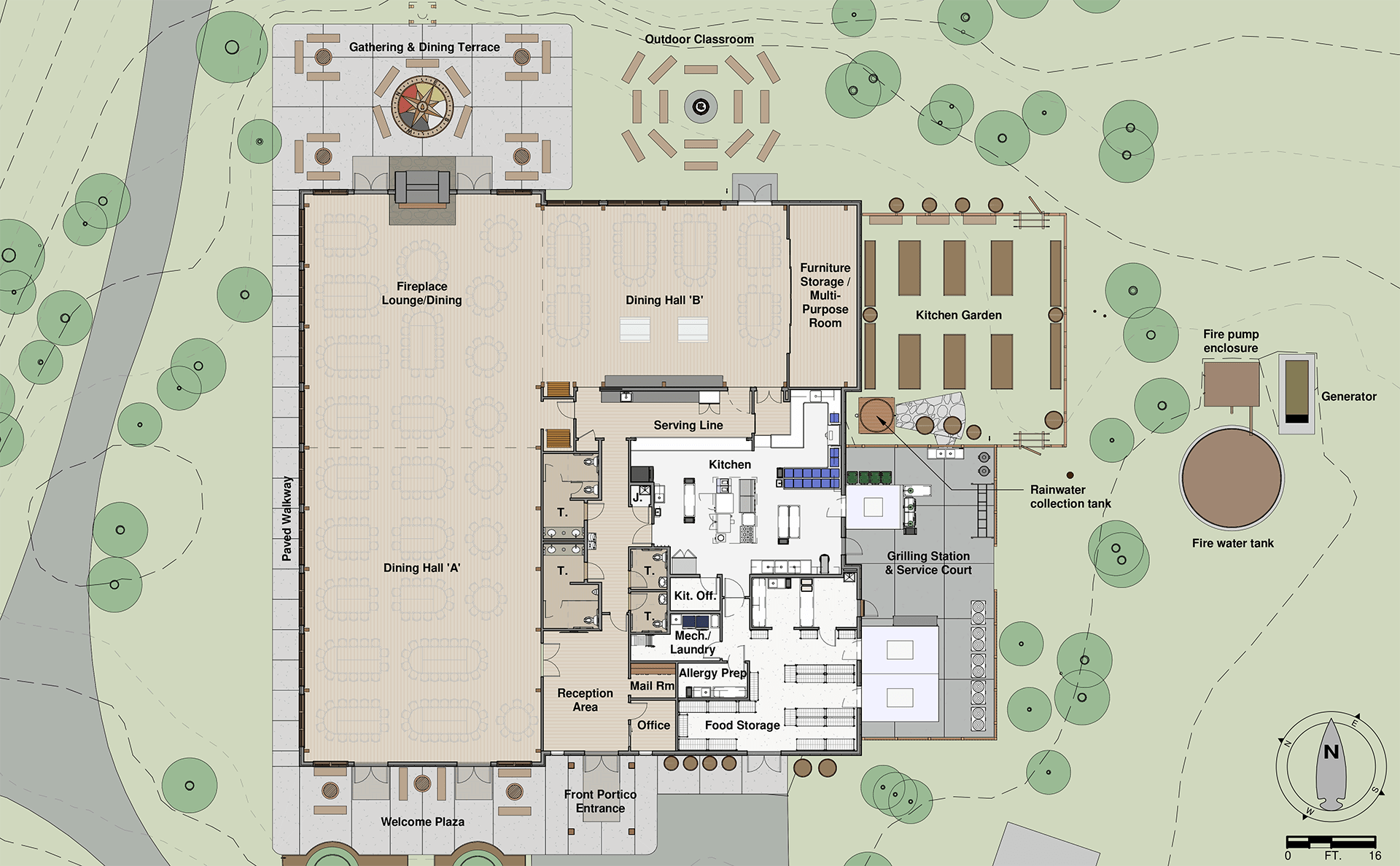 Homsey Architects Camp Arrowhead Dining Hall Lewes, DE