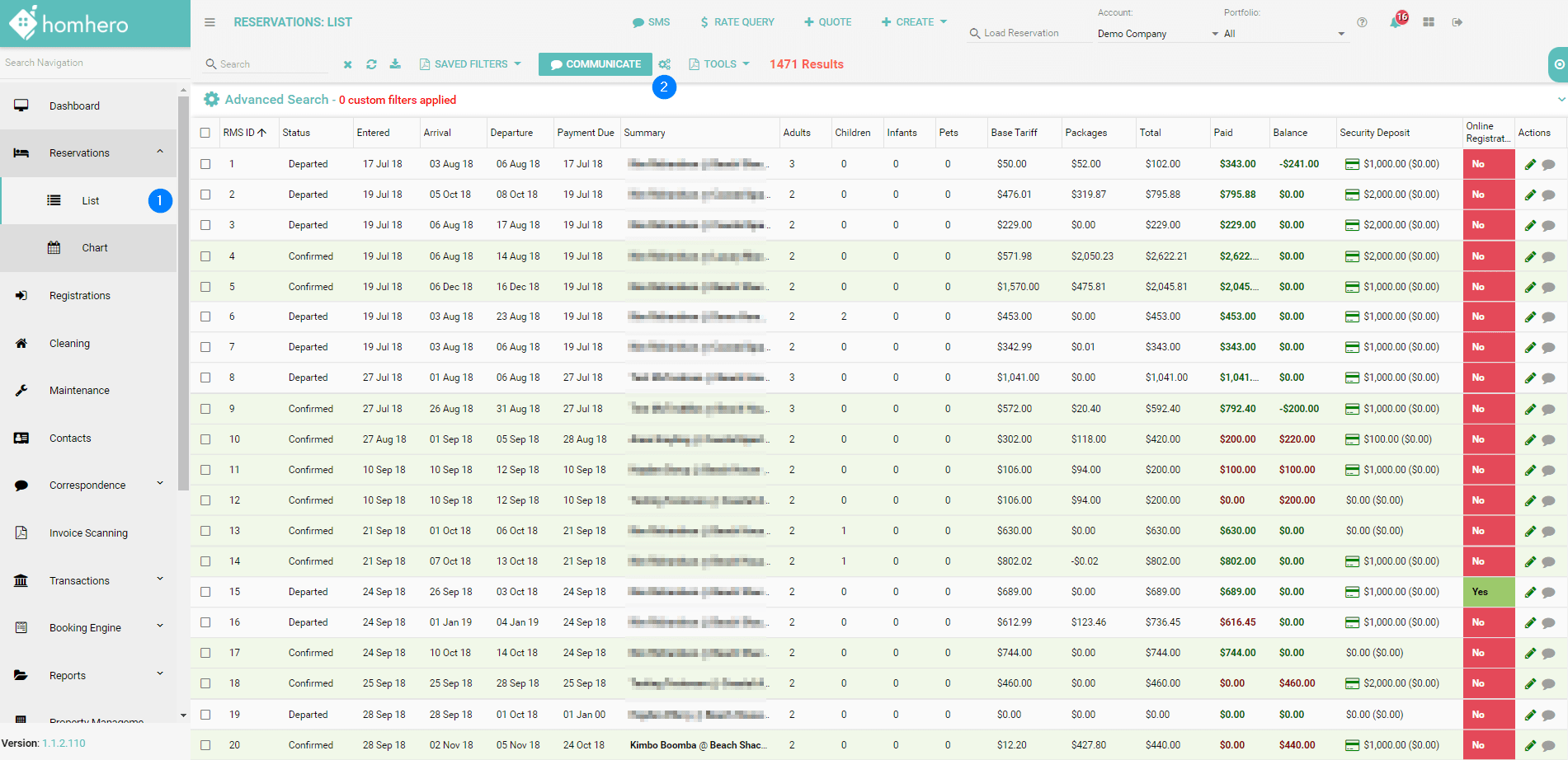 How to add the Vrbo ID column to the Reservations List HOMHERO
