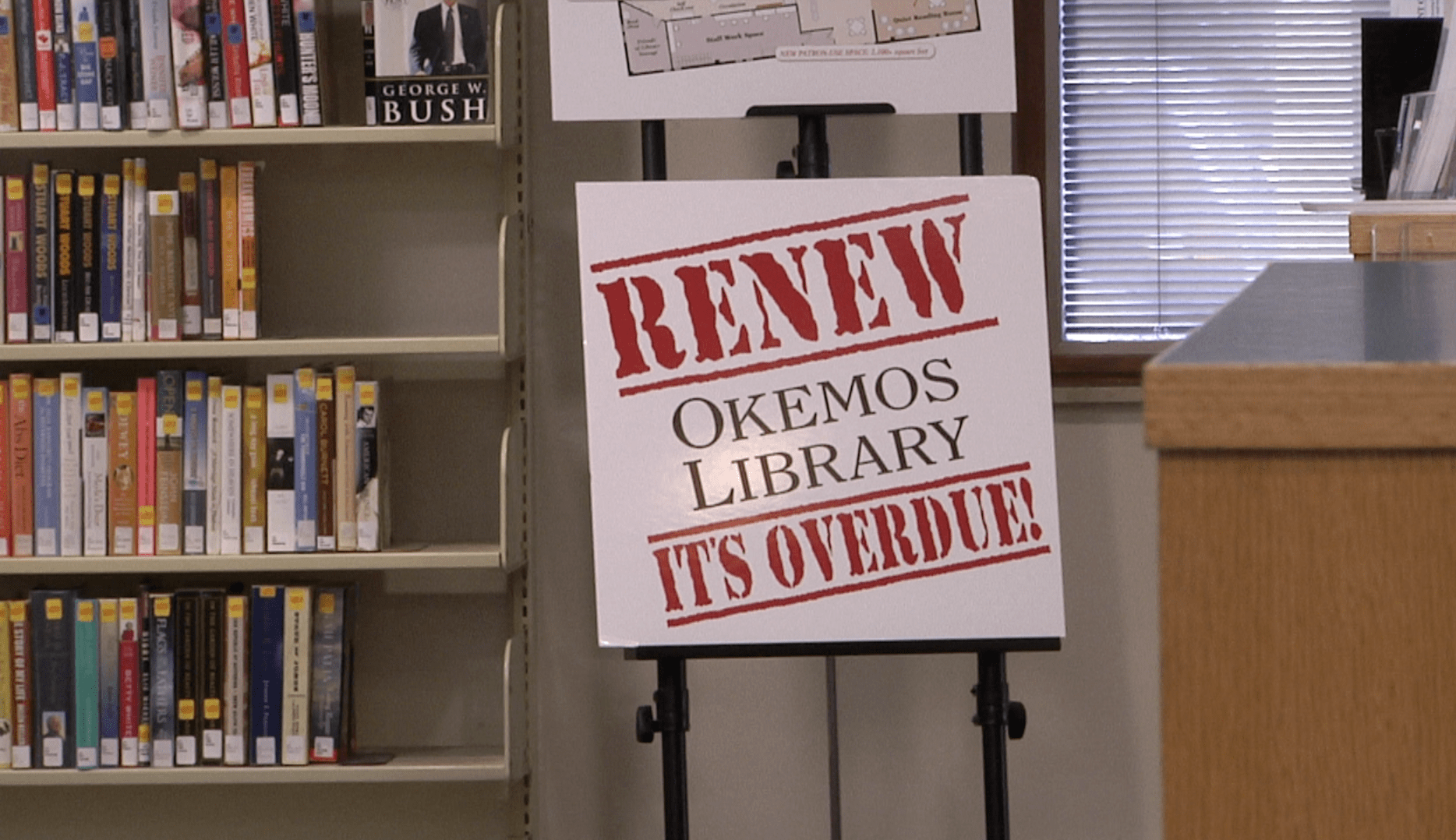 Renew Okemos Library Campaign Progress HOMTV Meridian Township